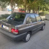 پراید  sx 131  مدل ۹۰ بی رنگ و تصادف تمیز
