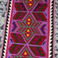 گلیم  اندازه ۶۰×۱۴۰|گلیم، جاجیم، گبه|زنجان, |دیوار