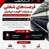 کارشناس فروش و صندوق دار در شهر پارس آباد