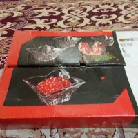 کاسه انار خوری و میوه های کوچک شش تکه