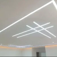 کناف لاین نوری برقکاری تایل دامپا  سقف کاذب زیرنما|خدمات پیشه و مهارت|شیراز, ترمینال باربری|دیوار