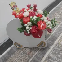 گل شمعی مصنوعی طبیعی|گل و گیاه طبیعی|شیراز, انجیر|دیوار