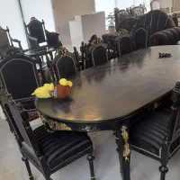 غذاخوری ۸ نفره قصر چوبی|میز و صندلی غذاخوری|ارومیه, |دیوار