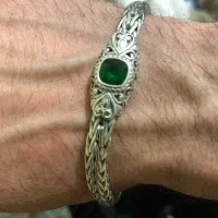 دستبند نقره تایلندی مردانه