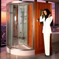 سونا بخار خشک برای آرامش 2نفره با کابین دوش جکوزی|لوازم حمام|تبریز, |دیوار