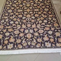 فرش دستباف کاشان نقش زیبای افشان