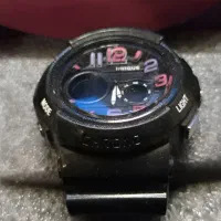 ساعت مچی اورجینال یونیک دو زمانه مشکی U-۲۵۱۵