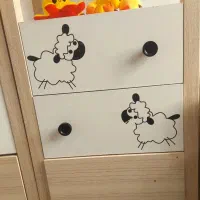 کمد ۲تیکه کودک ونوجوان|جاکفشی، کمد، دراور|قرچک, شهرک طلائیه|دیوار