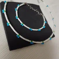 گردنبند منجوقی بلوبری|بدلیجات|تاکستان, |دیوار