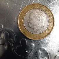 سکه ۱ لیر ترکیه اتاتورک