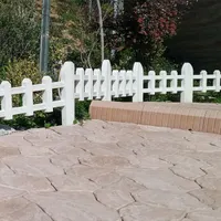 نرده سنگی دورباغچه طرح چوب|مصالح و تجهیزات ساختمان|آستانه اشرفیه, |دیوار