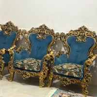سلام فروش مبل چوب راش سلطنتی 9نفره