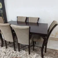 میز نهارخوری شش نفره|میز و صندلی غذاخوری|اهواز, کوی صادقیه|دیوار
