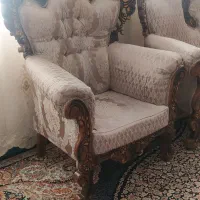 مبل سلطنتی شیک|مبلمان خانگی و میز عسلی|کبودرآهنگ, |دیوار