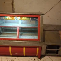 یخچال ویترینی موتور  آلمانی  فابریک وسالم