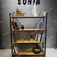 استند کتابخانه کد۲۱۹سونیا رگال|کتابخانه، شلف، قفسه‌های دیواری|اصفهان, پوریای ولی|دیوار