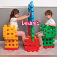 لگو/بلوک خانه سازی ۱۲عددی کودک/تجهیزخانه بازی/مهد|اسباب‌‌بازی|تهران, نعمت‌آباد|دیوار