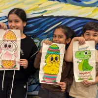 اموزش تخصصی نقاشی کودک درقم/اموزشگاه نقاشی ونگوگ