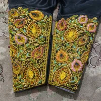 شلوار تمام ملیله و کریستال