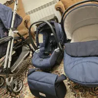کالسکه ست کامل خارجی ایتالیایی برند peg.perego|کالسکه و لوازم جانبی|کرج, شهرک بنفشه|دیوار