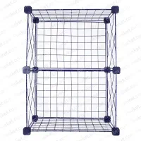 قفسه کتابخانه و آشپزخانه مشبک همراه با نگه دارنده