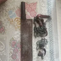 ساتور چهار مهر کهنه قاجاری به شرط