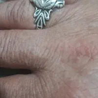 آنگشةر نقره دست ساز