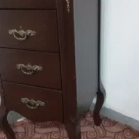 میز تلفن به رنگ قهوهای|میز تلفن|اردبیل, |دیوار