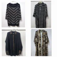 مانتو عبا شلوار شومیز مشکی سایز بزرگ شال مجلسی