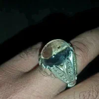 انگشتر نقره دست ساز درّ نجف