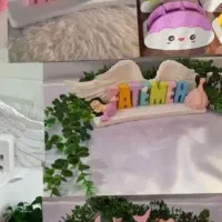 استند اسمی بخور سوز دسته گل حنا|صنایع دستی و سایر لوازم تزئینی|سراوان, |دیوار