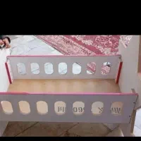 گهواره و تخت کودک سفید طلایی