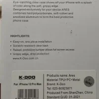 قاب کی دوو ۱۲ پرومکس k doo 12 pro max|لوازم جانبی موبایل و تبلت|بابل, |دیوار