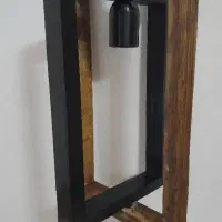 لوستر چوبی|لوستر و چراغ آویز|باسمنج, |دیوار