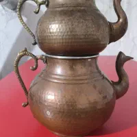 کتری و قوری مسی