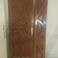درب چوبی دولنگه سنگین