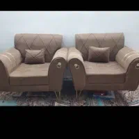 مبل ۷ نفره در حد نو همراه عسلی|مبلمان خانگی و میز عسلی|پیشوا, |دیوار