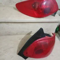 چراغ خطر ۲۰۶ فابریک و سپهر فابریک سالم در حد نو