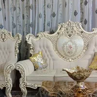 مبل ۷ نفره استیل و مبل ۷ نفره نیمه استیل|مبلمان خانگی و میز عسلی|مشهد, شاهد (شهرک غرب)|دیوار