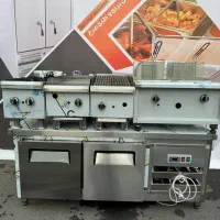 گریل روغنی گریل زغالی میز زیرگریل