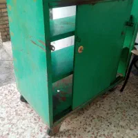 بوفه شیشه ای دو درب سالم 3500