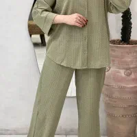 ست مانتو شلوار زنانه، لنین و مراکشی، قیمت تولیدی