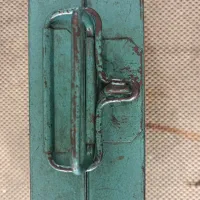 جعبه ابزار فلزی قدیمی آنتیک عتیقه|کلکسیون اشیاء عتیقه|چهاردانگه (تهران), |دیوار