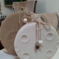 مجسمه گلدان رنگ نسکافه  گلدان دکوری