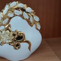 گلدان طرح دار چینی