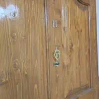 درب ورودی با درب آکاردئونی سالم|مصالح و تجهیزات ساختمان|تهران, سازمان آب|دیوار