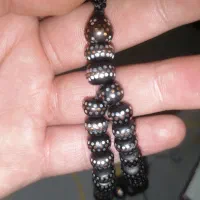 تسبیح نقره و مس کوب|کلکسیون اشیاء عتیقه|شیراز, نیستان|دیوار