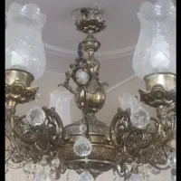 لوستر6شاخه برنز