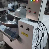 سبزی خردکن دهنه ۹۰بشقابی صنعتی ۲موتوره خرد خورد کن