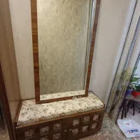 جاکفشی نشیمنی با آیینه ی کنسولی|جاکفشی، کمد، دراور|تهران, تهران‌نو|دیوار
